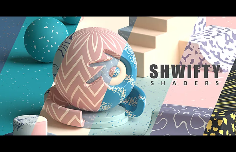 Blender混合纹理材质着色器预设 - Shwifty Shaders v1.2