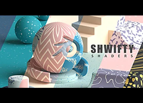 Blender混合纹理材质着色器预设 - Shwifty Shaders v1.2