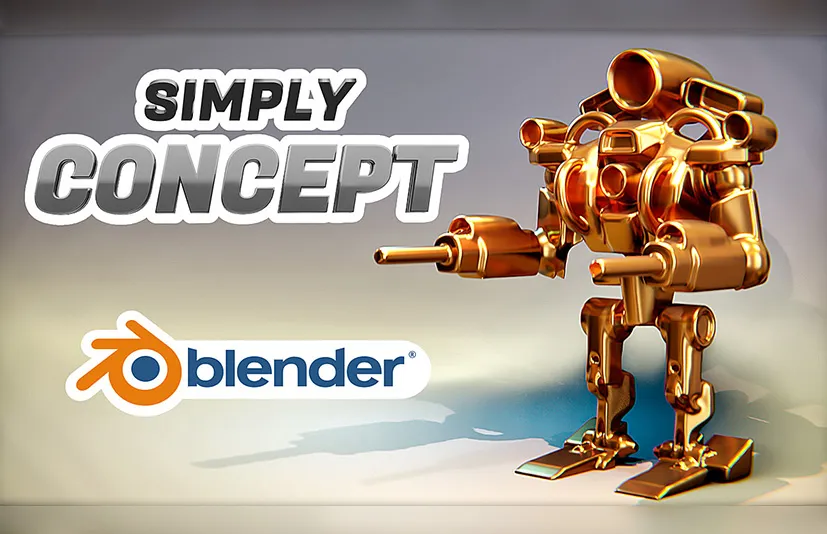 Blender抽象概念模型建模调整插件 - Simply Concept v4.3.2