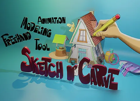 Blender绘画建模插件 - Sketchn'carve v4.3.0a