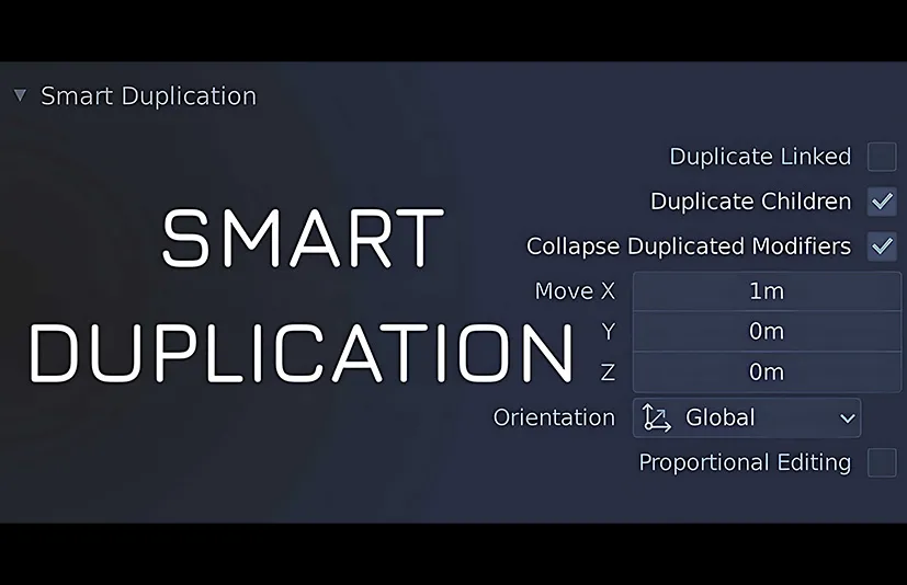 Blender智能复制插件 Smart Duplication