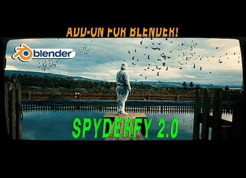 Blender群体动画粒子生成插件 - Spyderfy Boid Systems v2.6