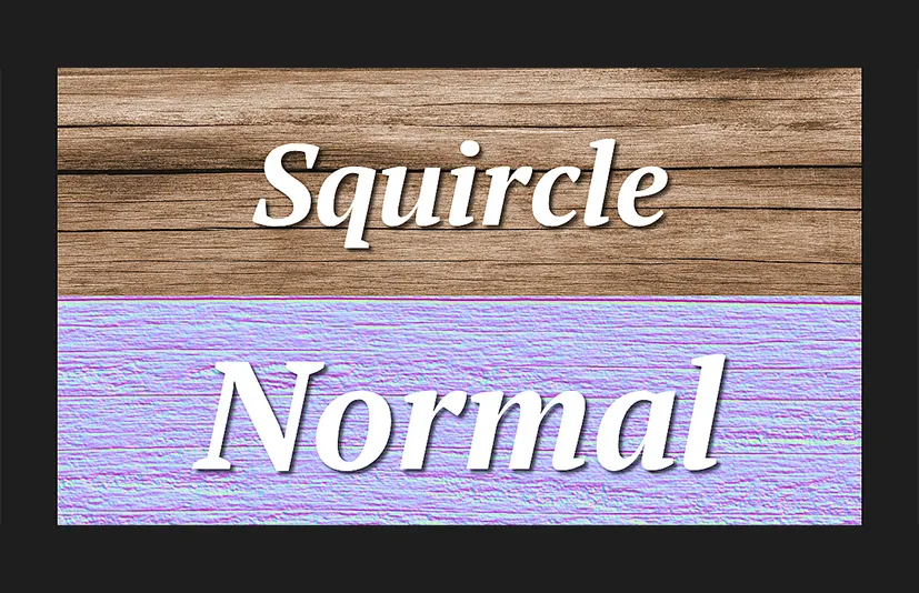 Blender程序性法线图生成器 - squircle Normal v1.3