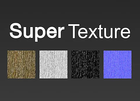 Blender 一张图片生成PBR贴图插件 Super Texture v1.8.5