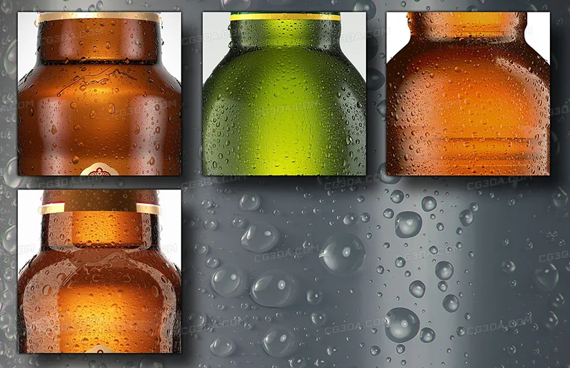 水珠贴图包-CGI condensation pack