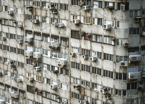 10张公寓建筑大楼pbr贴图-FREE textures - Apartment Buildings PBR Materials (4K)