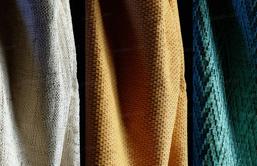 40个高品质布料织物平铺无缝纹理贴图-40 Tileable Fabric Pattern