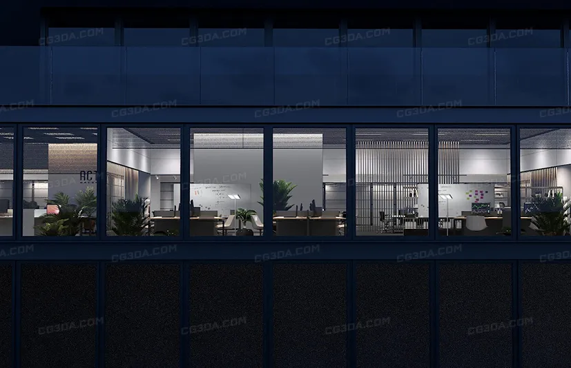 3套OSL贴图-Wparallax-ROOMS OFFICES RETAIL