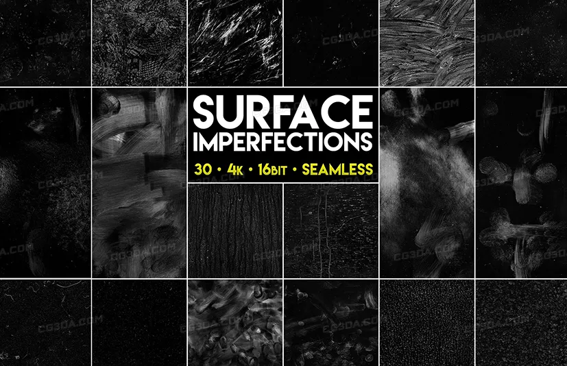 污渍划痕贴图-Pwnisher's Surface Imperfections Vol.1