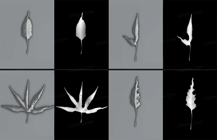 SD叶子生成器-Substance Designer Leaf Generator