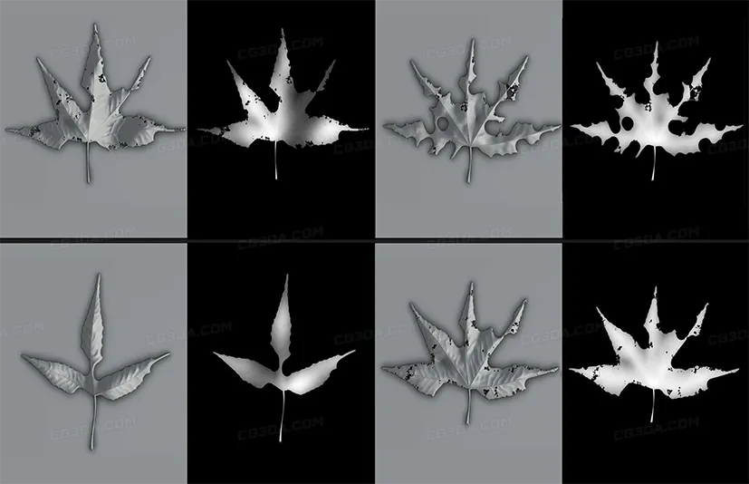 SD叶子生成器-Substance Designer Leaf Generator