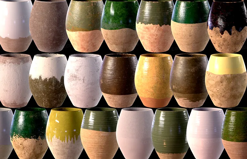 30种陶器智能材质-30 Pottery Smart material