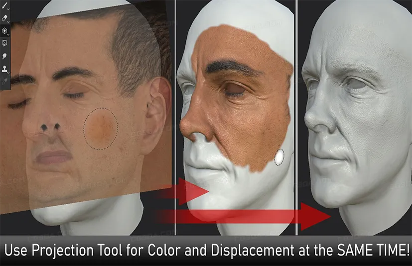SP皮肤XYZ智能材质-Texturing XYZ Multi Channel – Smart Material