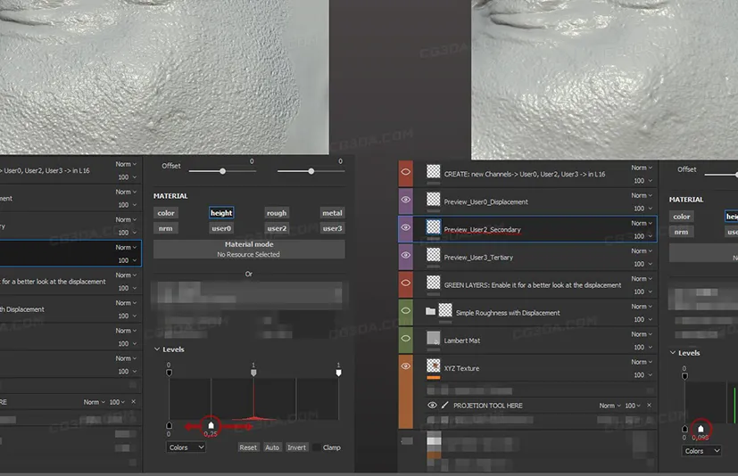SP皮肤XYZ智能材质-Texturing XYZ Multi Channel – Smart Material