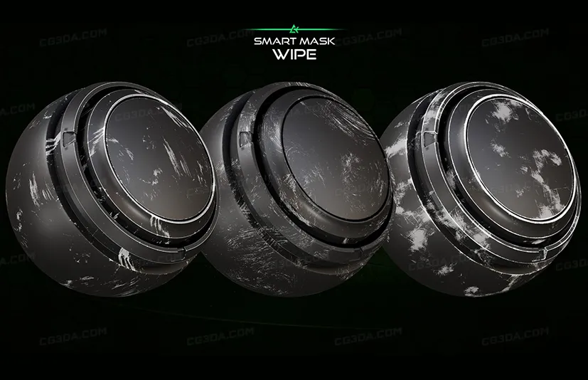 80个高细节智能遮罩-80 High-Detail Smart Mask - Texturing Essential / substance painter - MEGA PACK