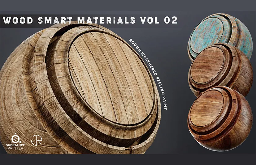 木纹智能材质 - Wood Smart Materials Vol 02