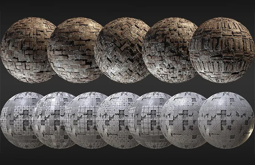 破损智能材质 - Destroyed Materials Collection
