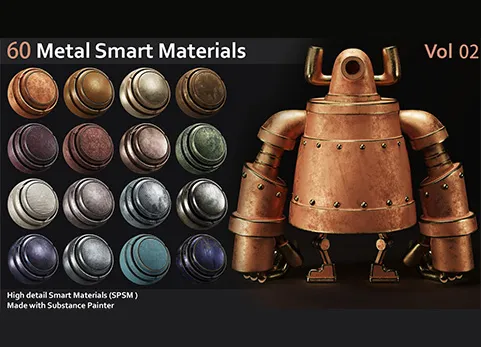 60种金属智能材质 - 60 Metal Smart Materials_Vol2