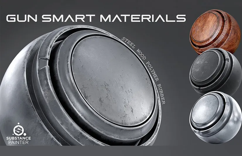 枪械金属智能材质 - Gun Smart Materials
