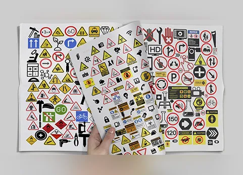 1000+标志贴花 - 1000 decals vol.1