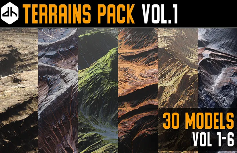 地形包 - Terrains Pack Vol.1