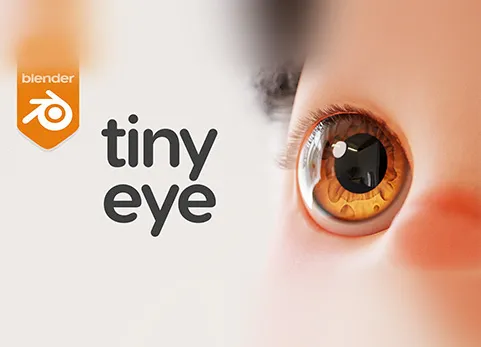 Blender眼球资产集合 - Tiny Eye v1.3