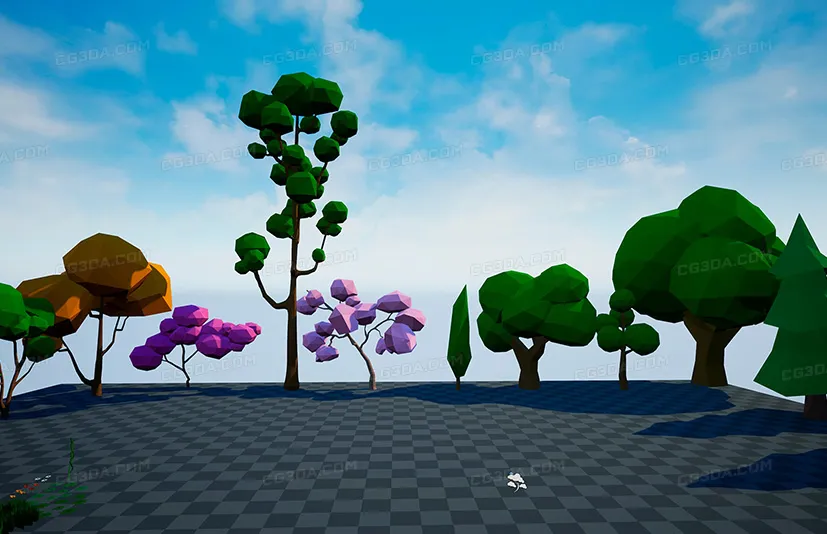 低多边形环境套件-Low Poly Environment Kit (LPEK)