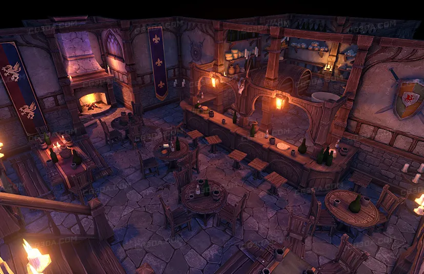 中世纪客栈和酒馆-Medieval Inn and Tavern