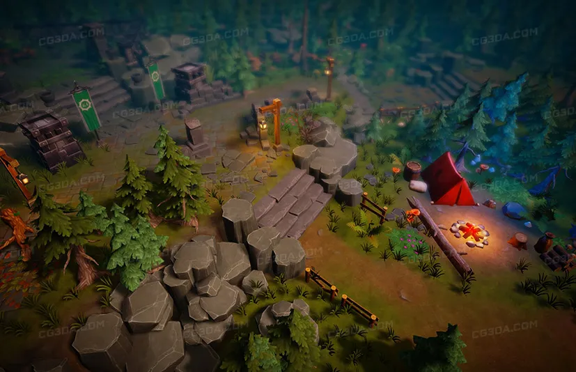 塔防和MOBA包-Tower Defence and MOBA Pack