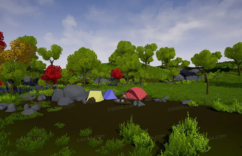风格化森林工具包-Stylized Forest Kit