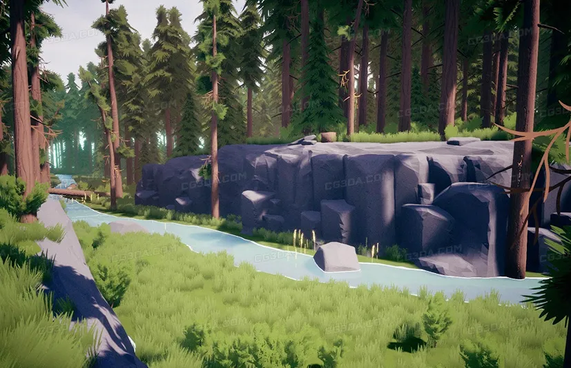 风格化森林包-Stylized Forest Pack V2