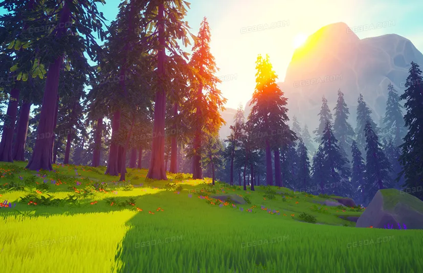 风格化森林-Stylized forest VOL 2