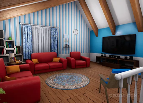 风格化的房间 - Stylized Room Vol 1