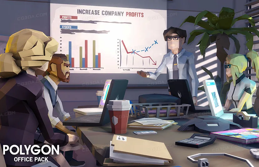 办公室主题包 - POLYGON - Office Pack