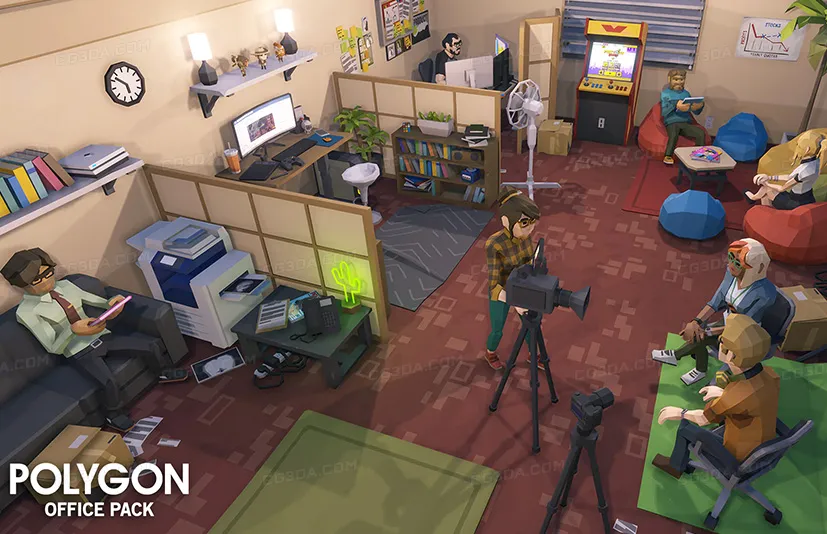 办公室主题包 - POLYGON - Office Pack
