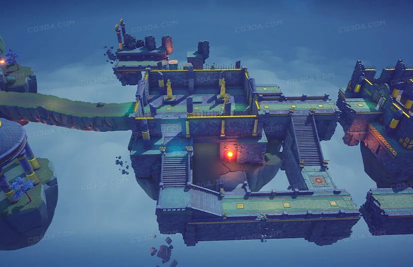 风格化的天空地牢-Stylized Sky Dungeon