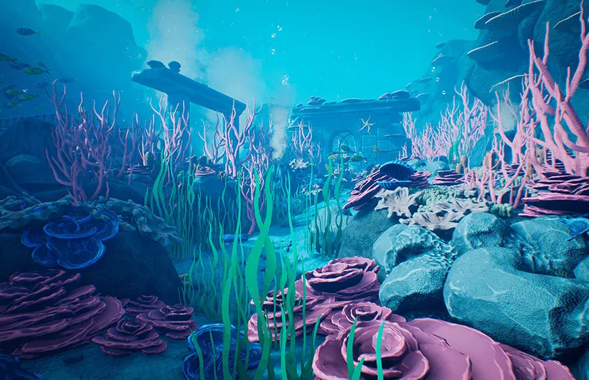海底世界 - Underwater World - Modular Underwater - Stylized Underwater - Ocean - Sea
