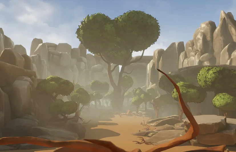 风格化森林 - Stylized Forest - Trees & Rocks (Forest, Rocks, Trees)