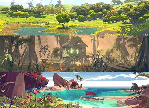 自然生物群落 - POLYGON - Nature Biomes - Season One