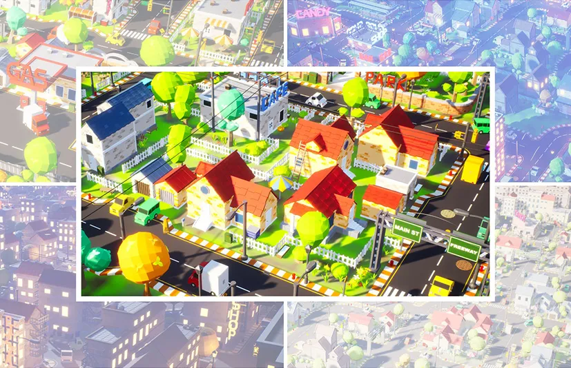模拟保利小镇 - SimPoly Town