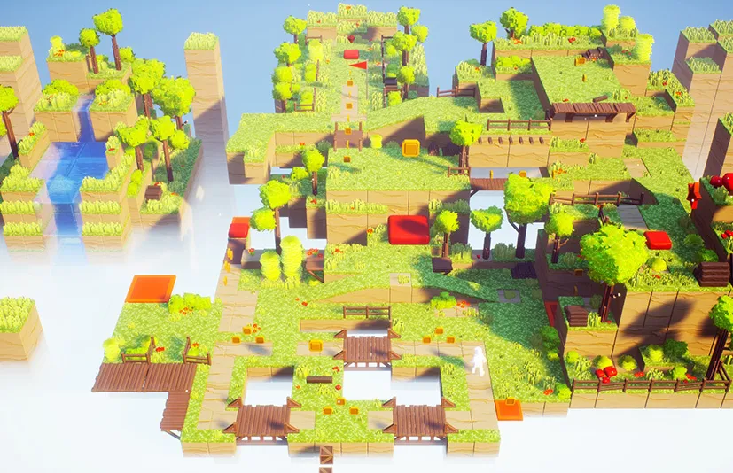 平台游戏 - 风格化的立方体世界 Vol.1 - PLATFORMER - Stylized Cube World Vol.1