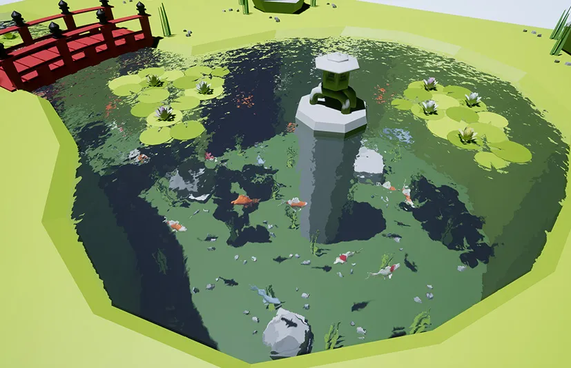 动画池塘鱼 - Animated Pond Fish