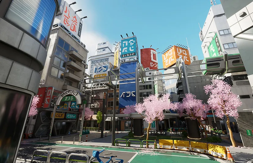 东京风格化环境 - Tokyo Stylized Environment