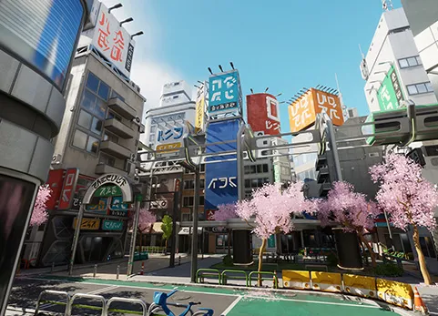 东京风格化环境 - Tokyo Stylized Environment