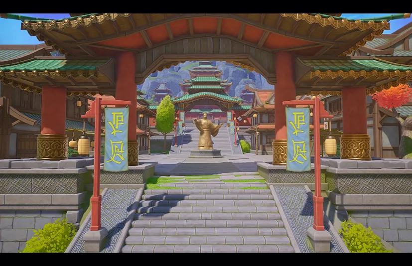 风格化的东方村落 - Stylized Eastern Village