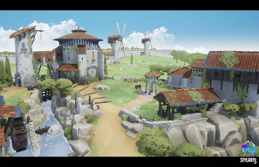 风格化奇幻的维京小屋 - Stylized Fantasy Provencal ( Stylized , Fantasy , Provencal )