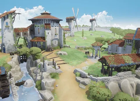 风格化奇幻的维京小屋 - Stylized Fantasy Provencal ( Stylized , Fantasy , Provencal )
