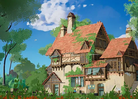 风格化中世纪房屋 - Stylized Medieval House ( Medieval , House , Medieval , House , Stylised )