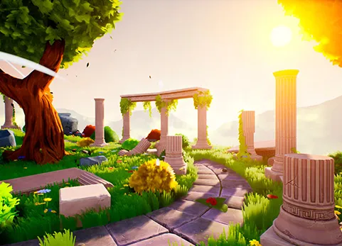 风格化废墟 - Stylized ruins