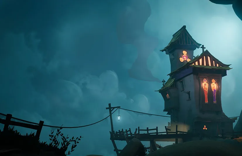 风格化栖息教堂 - Stylized Perched Church ( Perched , Church , Stylised )